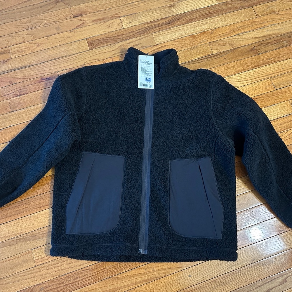 Brand New Lululemon XXL Fleece Full Zip Jacket